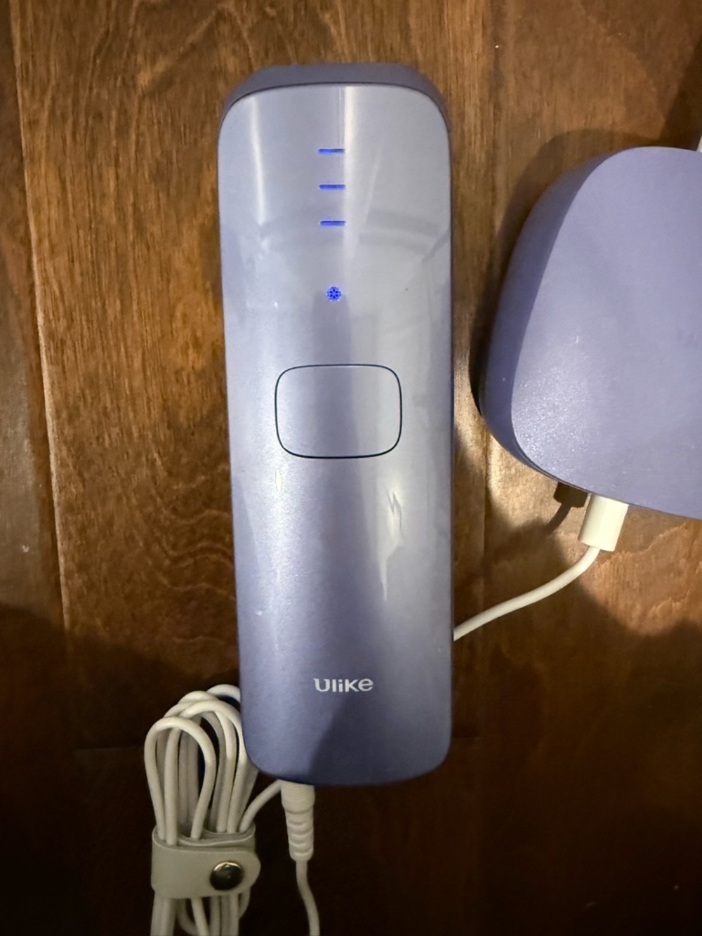 Ulike Corded IPL Hair Removal Device in Lavender